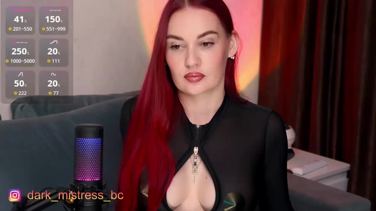 Dark_Mistress Cam Model Chat September 26, 2025