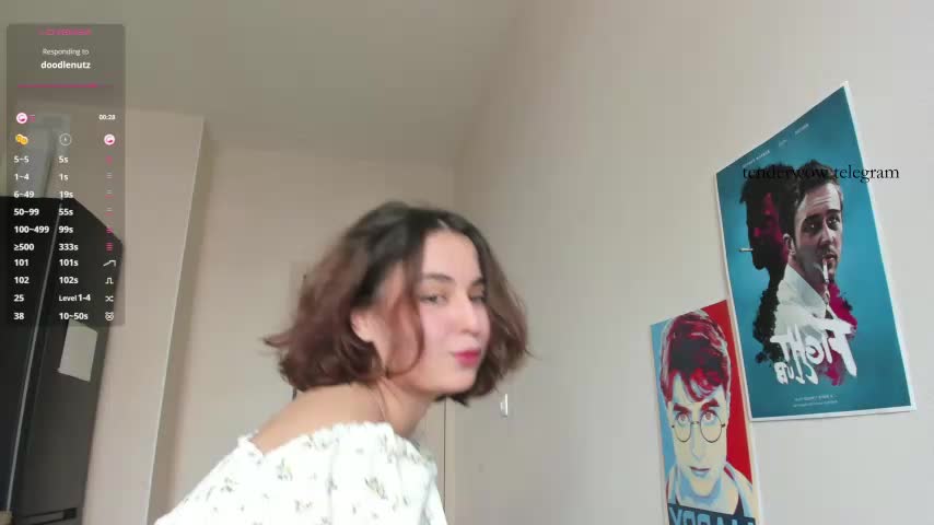 Tenderalise Cam Model Chat September 27, 2025