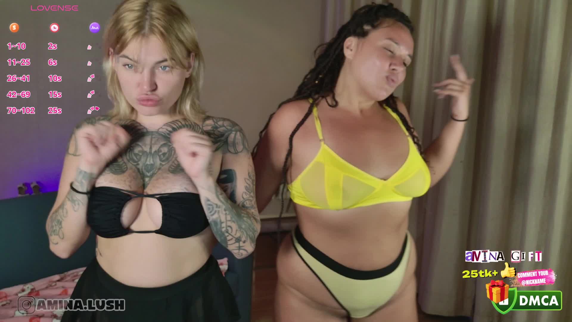 AminaLush Cam Model Chat September 27, 2025