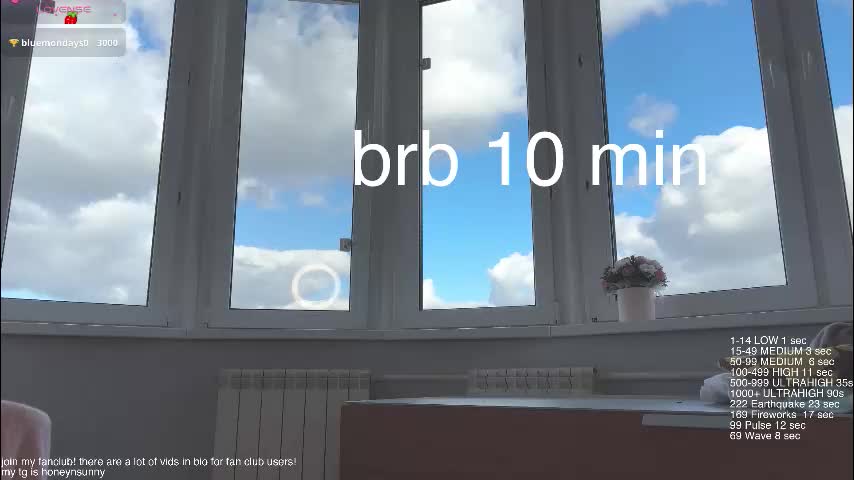 honey_sunshine Cam Model Chat September 27, 2025