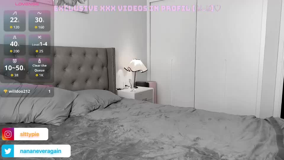 nananevaeragain Cam Model Chat October 1, 2025