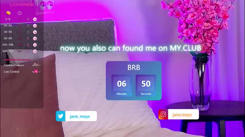 jane_meys Cam Model Chat October 4, 2025