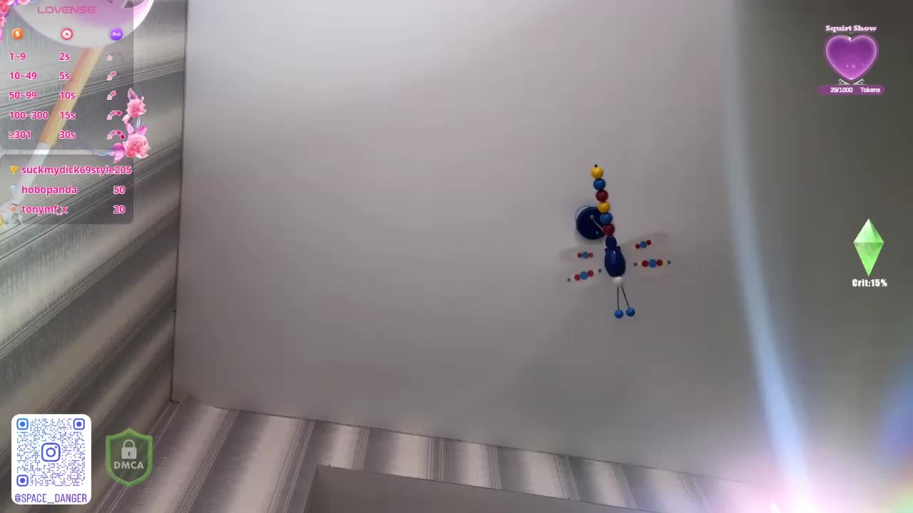 SpaceDanger Cam Model Chat October 4, 2025