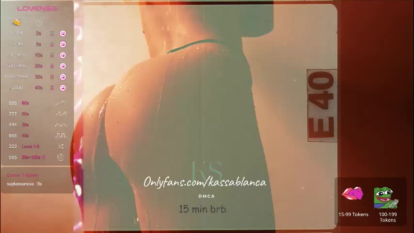 kassablanca_ Cam Model Chat October 7, 2025