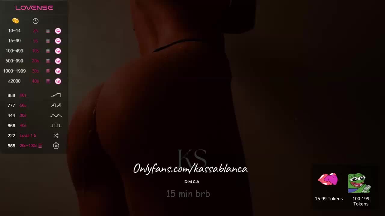 Kassablanca Cam Model Chat October 7, 2025