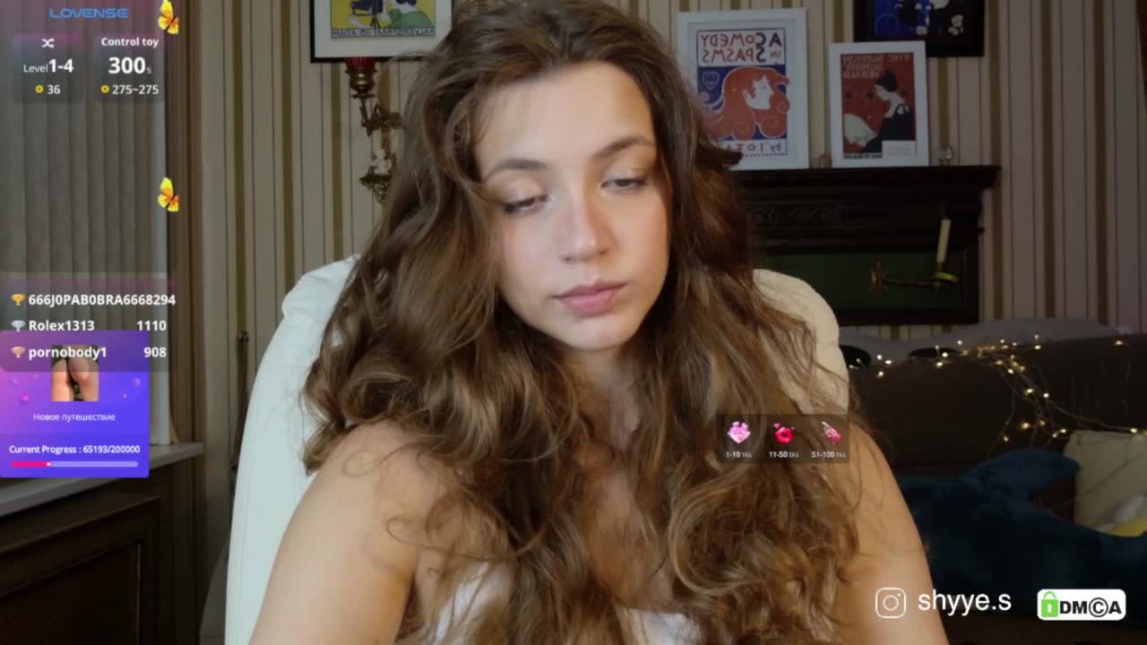 SarahShy Cam Model Chat October 7, 2025