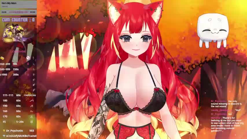LewdFoxy_VT Cam Model Chat October 7, 2025