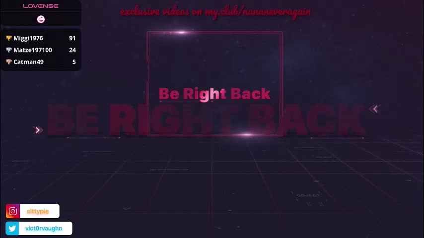 nananevaeragain Cam Model Chat October 9, 2025