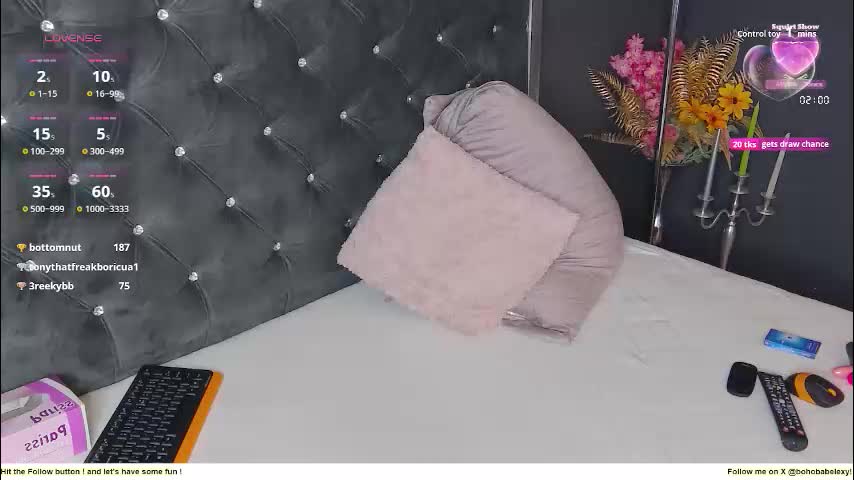 bohobabelexy Cam Model Chat October 10, 2025