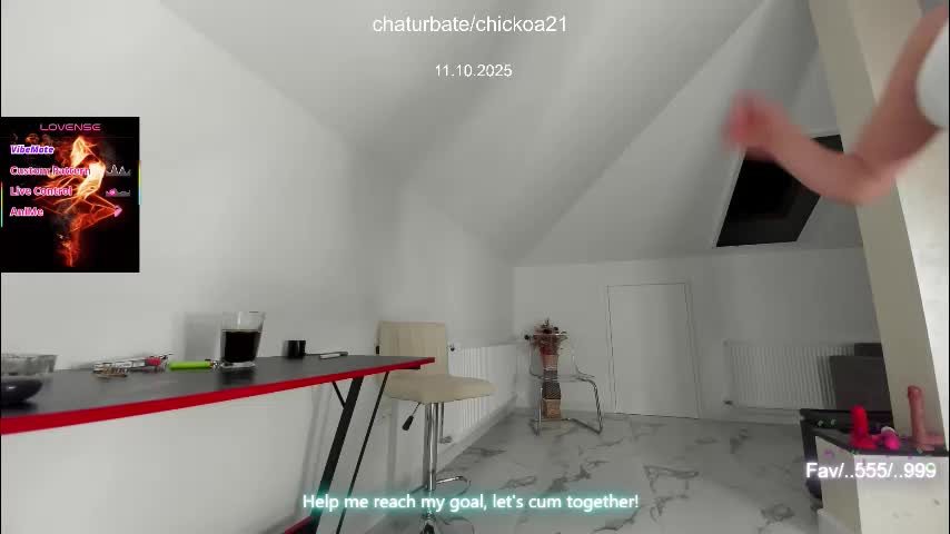 chickoa21 Cam Model Chat October 12, 2025