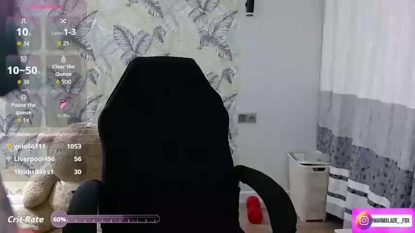 Marmalade_Fox Cam Model Chat October 13, 2025