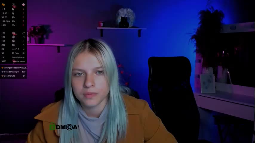 gloria_bubble Cam Model Chat October 15, 2025