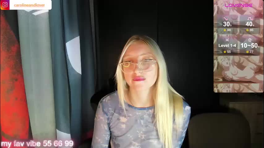 carolineandlover Cam Model Chat October 15, 2025