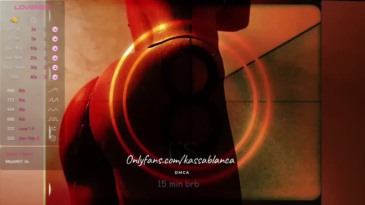 Kassablanca Cam Model Chat October 16, 2025