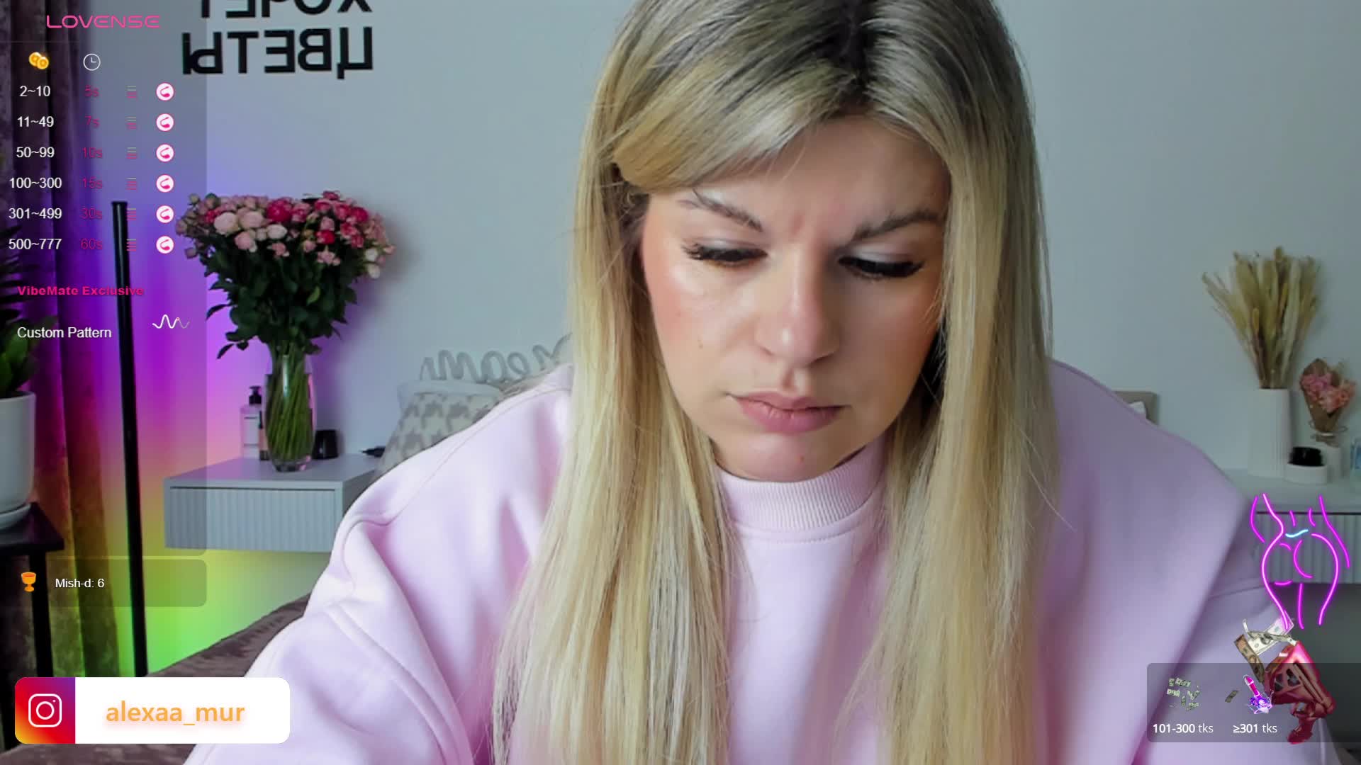 AlexaX7 Cam Model Chat October 16, 2025