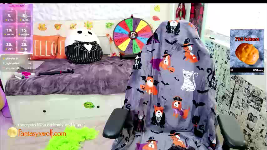 fantasyxwolf Cam Model Chat October 29, 2025