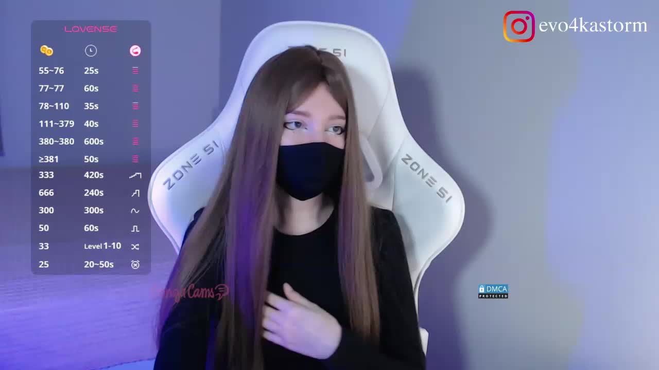 Evo4kaStorm Cam Model Chat October 30, 2025