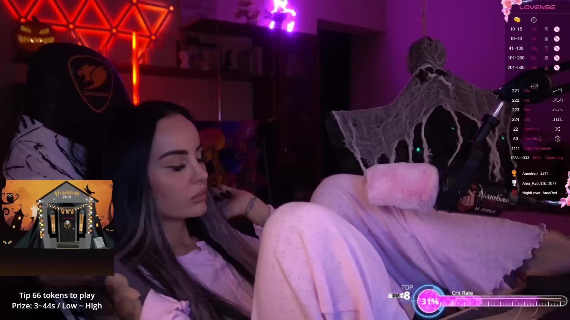 AmaReda Cam Model Chat October 31, 2025