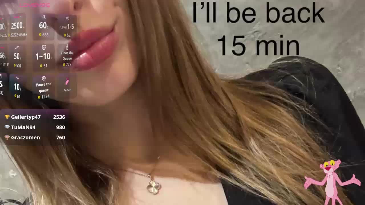 PinkPanterka Cam Model Chat November 1, 2025