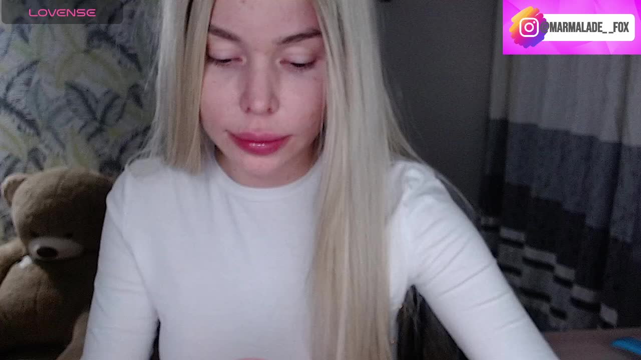 Marmalade_Fox Cam Model Chat November 1, 2025