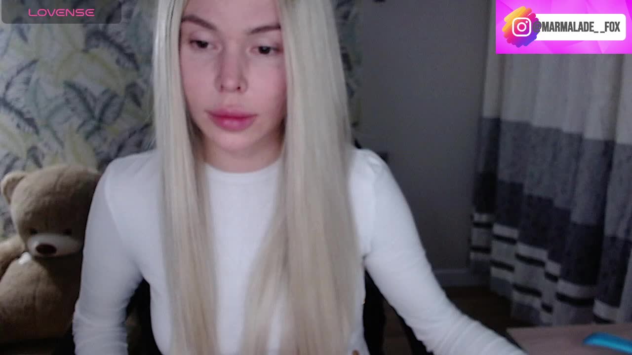 Marmalade_Fox Cam Model Chat November 1, 2025