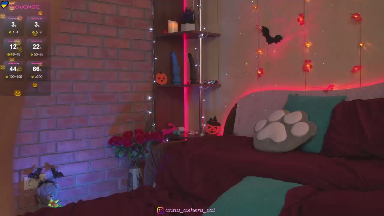 AsheraCat Cam Model Chat November 3, 2025