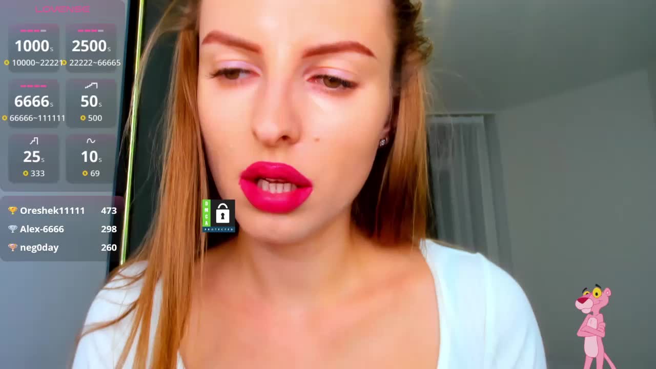 PinkPanterka Cam Model Chat November 3, 2025