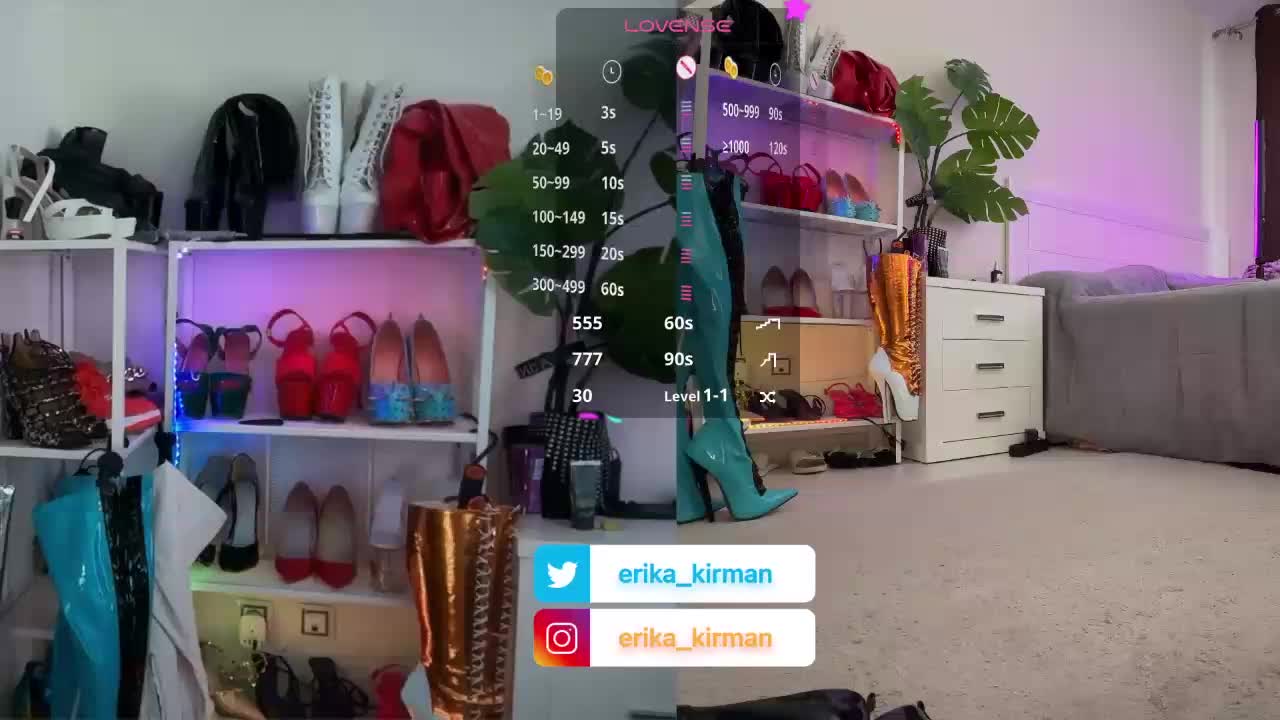 Erika_Kirman Cam Model Chat November 8, 2025