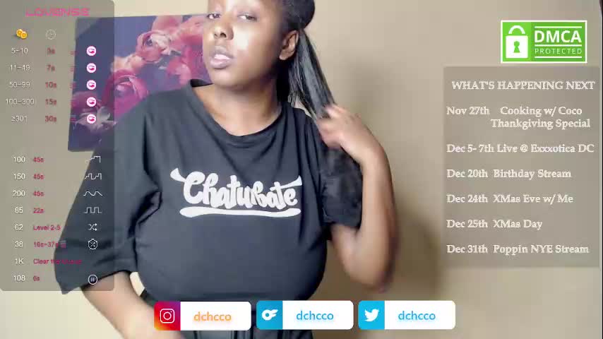 dchcco Cam Model Chat November 19, 2025