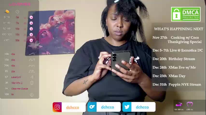 dchcco Cam Model Chat November 19, 2025