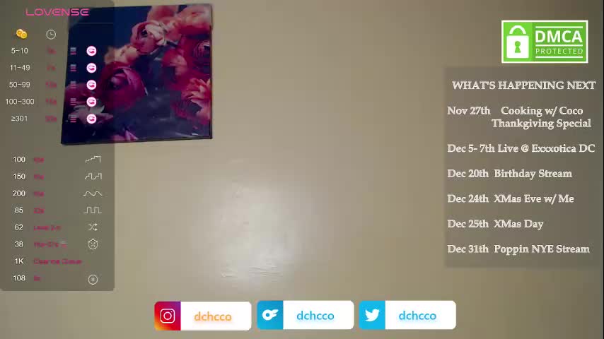 dchcco Cam Model Chat November 19, 2025