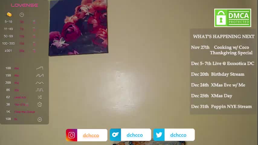 dchcco Cam Model Chat November 20, 2025