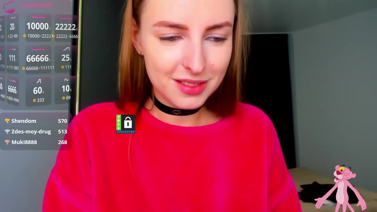 PinkPanterka Cam Model Chat January 13, 2026