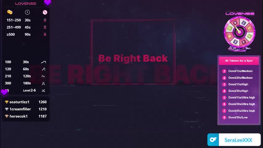 seraleexxx Cam Model Chat January 13, 2026