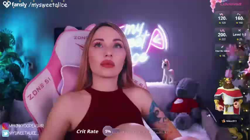 MySweetAlice Cam Model Chat January 13, 2026