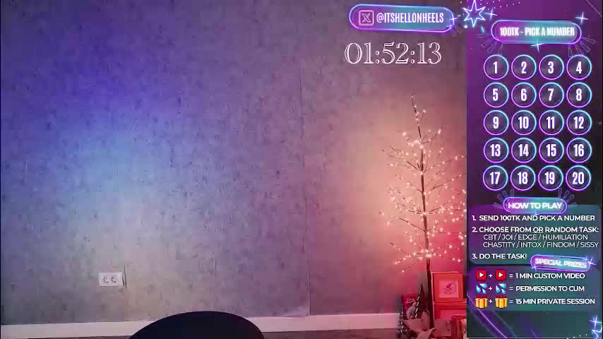 hell_on_heels_ Cam Model Chat January 13, 2026