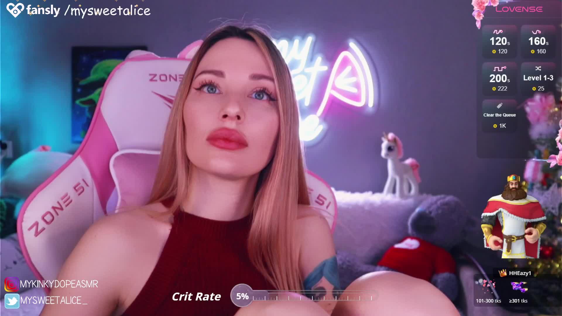MySweetAlice Cam Model Chat January 21, 2026