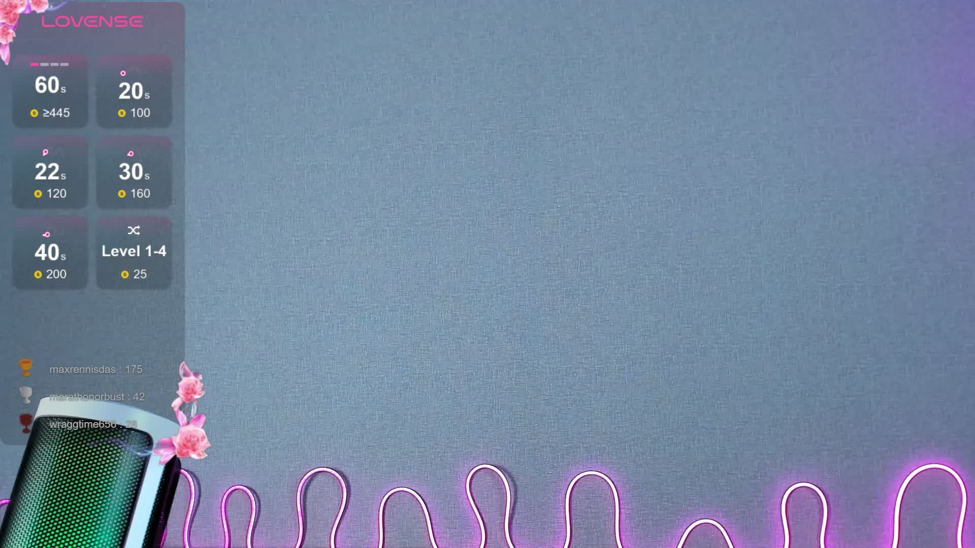 Dark-Willlow Cam Model Chat March 7, 2026