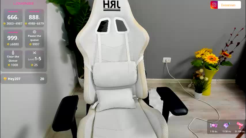 eveeevian Cam Model Chat March 8, 2026