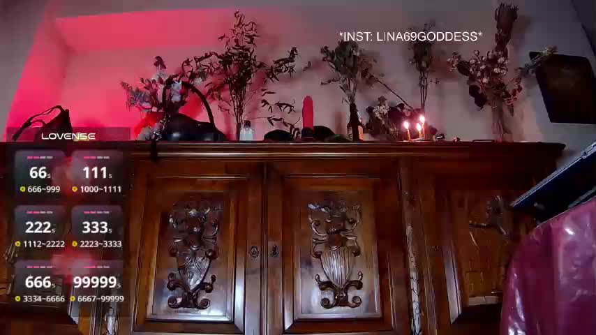 Lina69Femdom Cam Model Chat March 12, 2026