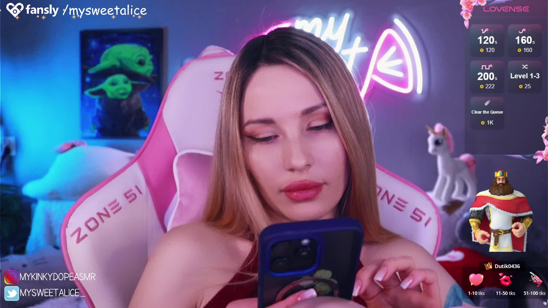 MySweetAlice Cam Model Chat March 13, 2026