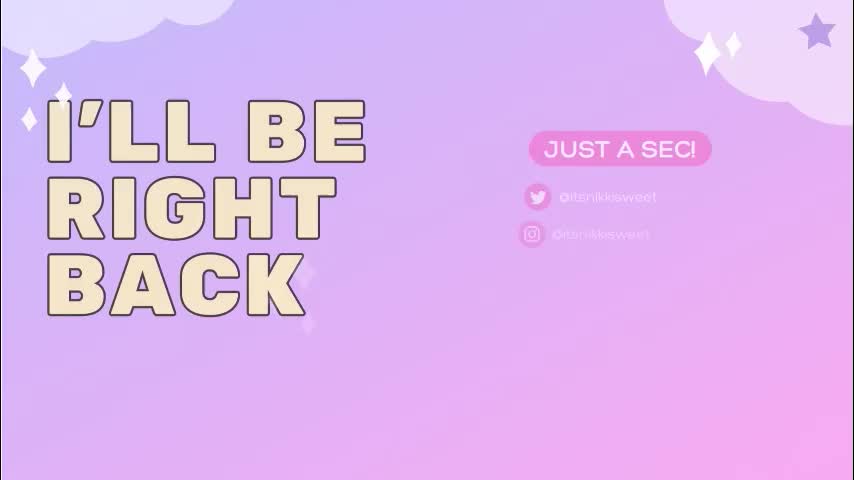 itsnikkisweet Cam Model Chat March 16, 2026