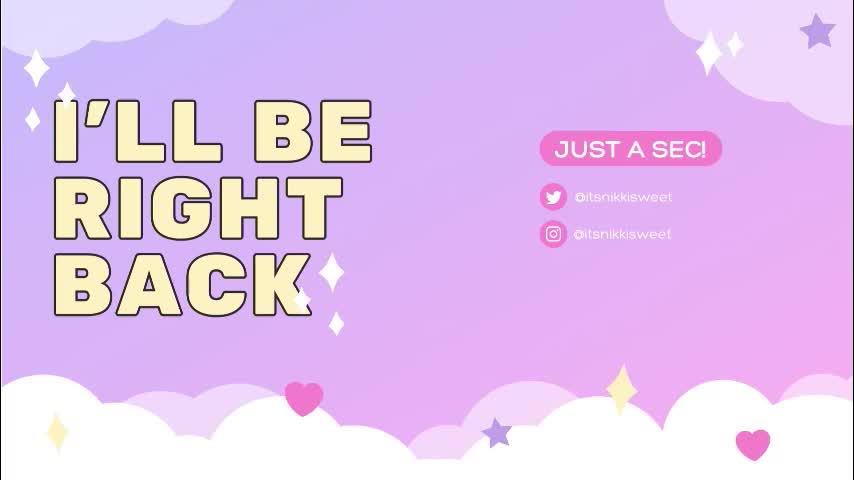 itsnikkisweet Cam Model Chat March 18, 2026