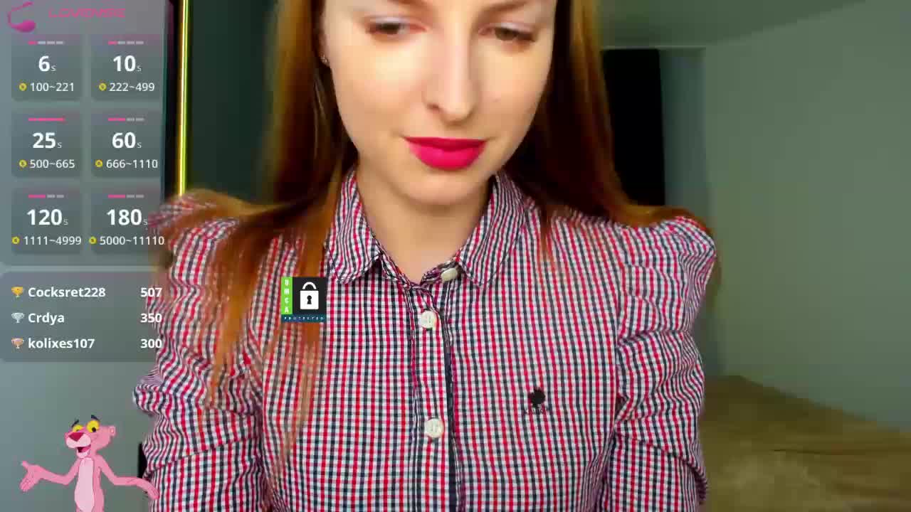 PinkPanterka Cam Model Chat March 19, 2026