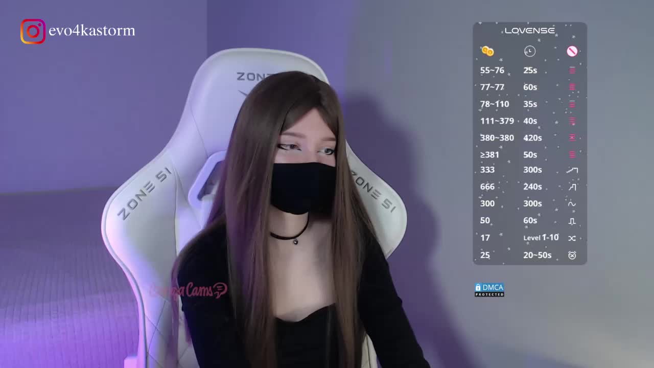 Evo4kaStorm Cam Model Chat March 25, 2026