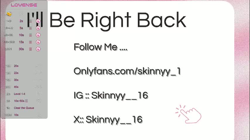 skinnyy__016__ Cam Model Chat March 25, 2026