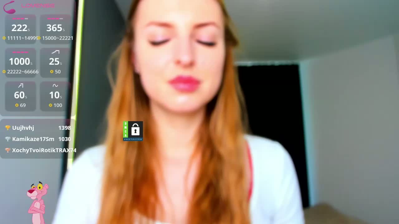 PinkPanterka Cam Model Chat March 30, 2026