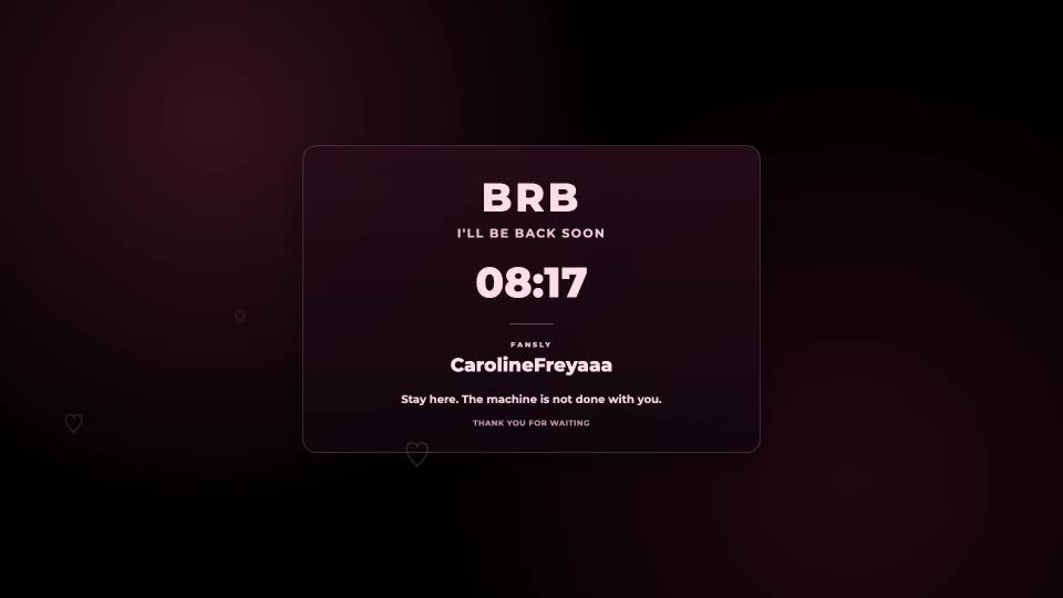 carolinafreixxa Cam Model Chat September 17, 2026